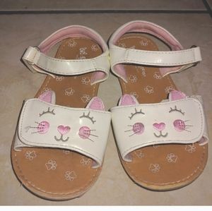 Cute White bunny sandals